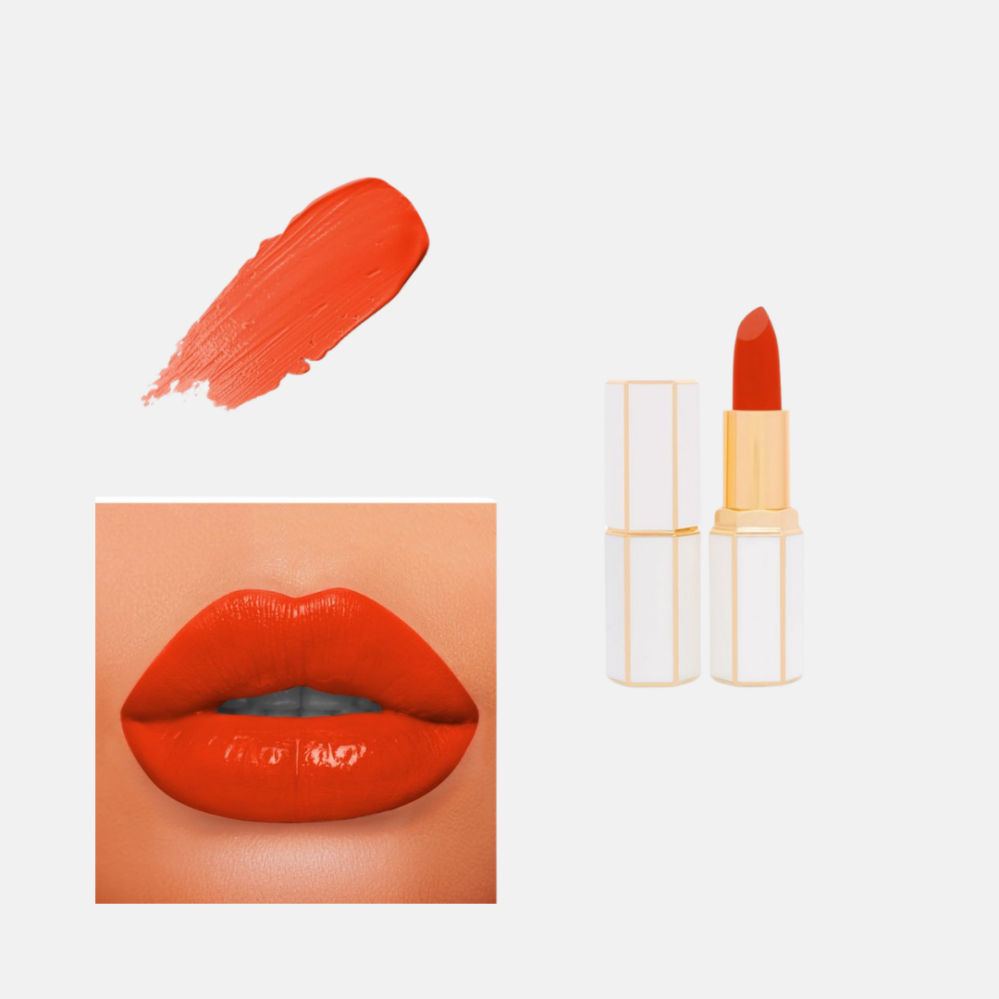 Saint Cosmetics Hydratační sametová dlouhotrvající rtěnka Velvet Lip Créme odstín Las Vegas