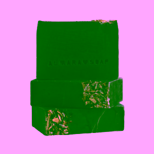 Almarasoap přírodní tuhý šampon Shiny hair pro mastné vlasy