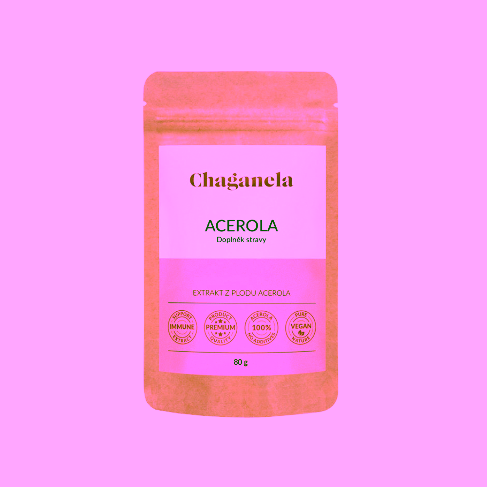 Chaganela Acerola přírodní vitamín C