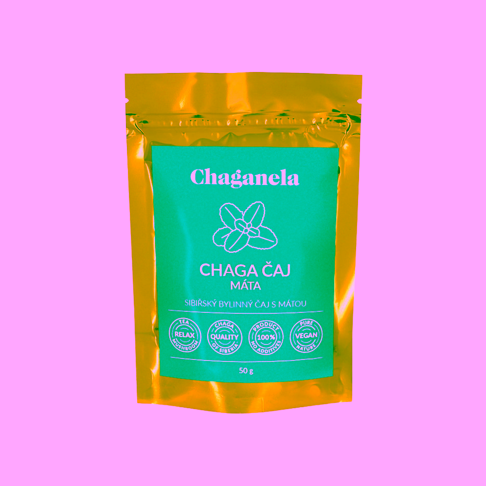 Chaganela Sibiřský čagový čaj s mátou
