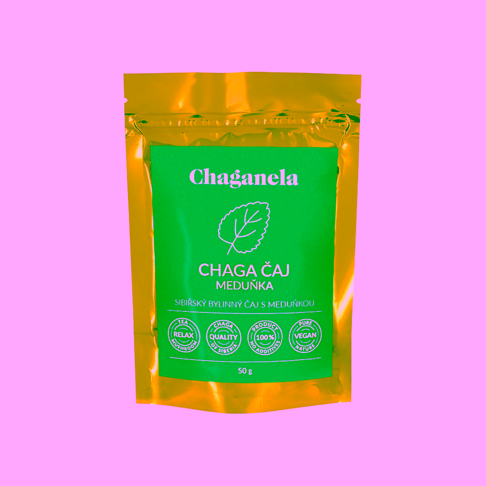 Chaganela Sibiřský čagový čaj s meduňkou