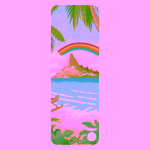 Cukrfree & Korkie - Maui jogamatka z přírodního kaučuku - LIMITOVANÁ EDICE