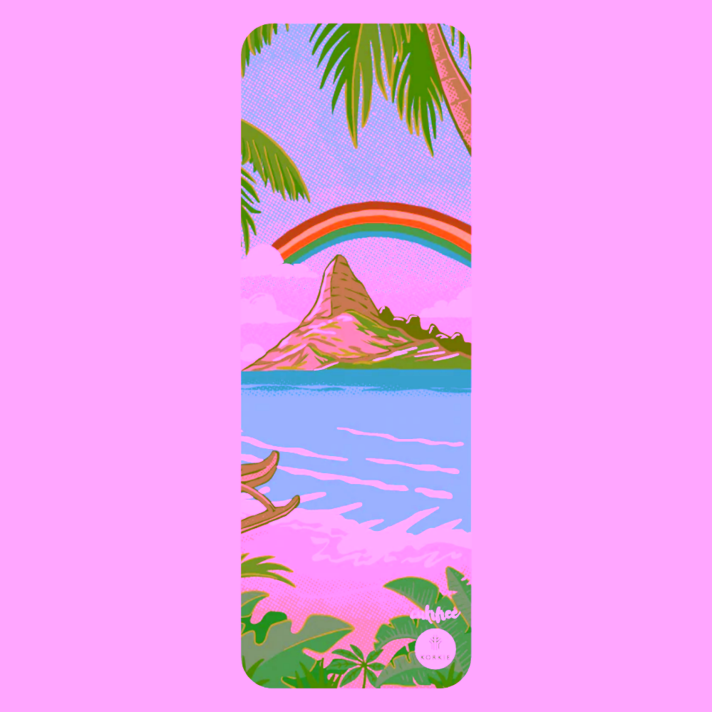 Cukrfree & Korkie - Maui jogamatka z přírodního kaučuku - LIMITOVANÁ EDICE