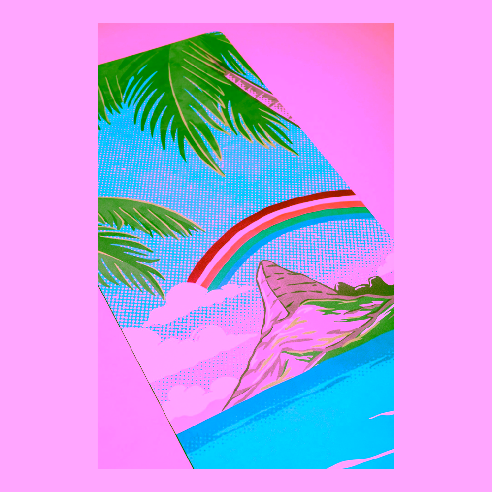 Cukrfree & Korkie - Maui jogamatka z přírodního kaučuku - LIMITOVANÁ EDICE