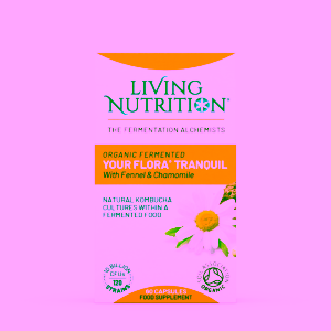 Living Nutrition Symbiotika Tranquil s bio fenyklem a bio heřmánkem