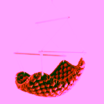 Liv Design Swingy In - závěsné houpací křeslo s masážními míčky