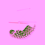 Liv Design Swingy In - závěsné houpací křeslo s masážními míčky