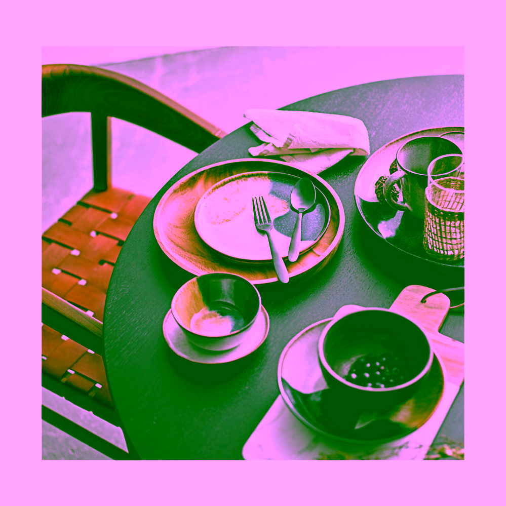 Bloomingville Jules talíř z kameniny