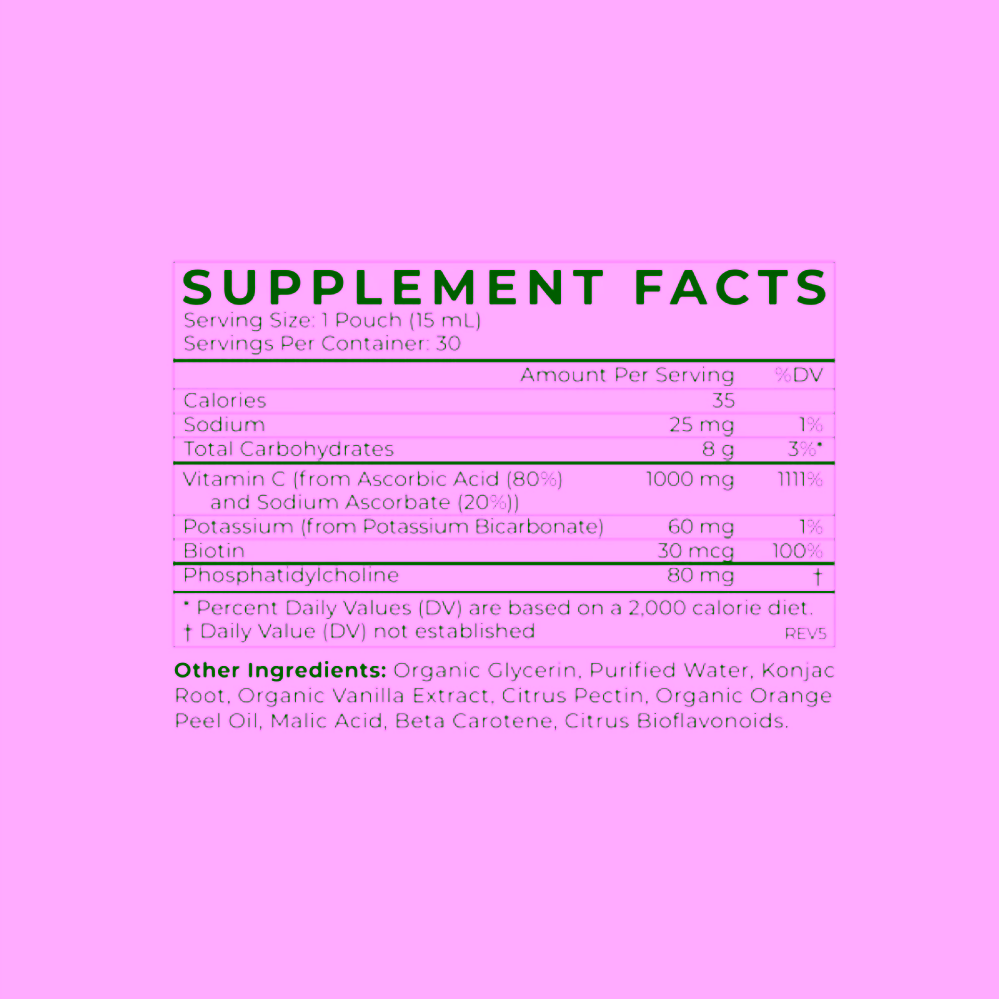 Cymbiotika liposomální vitamin C s biotinem