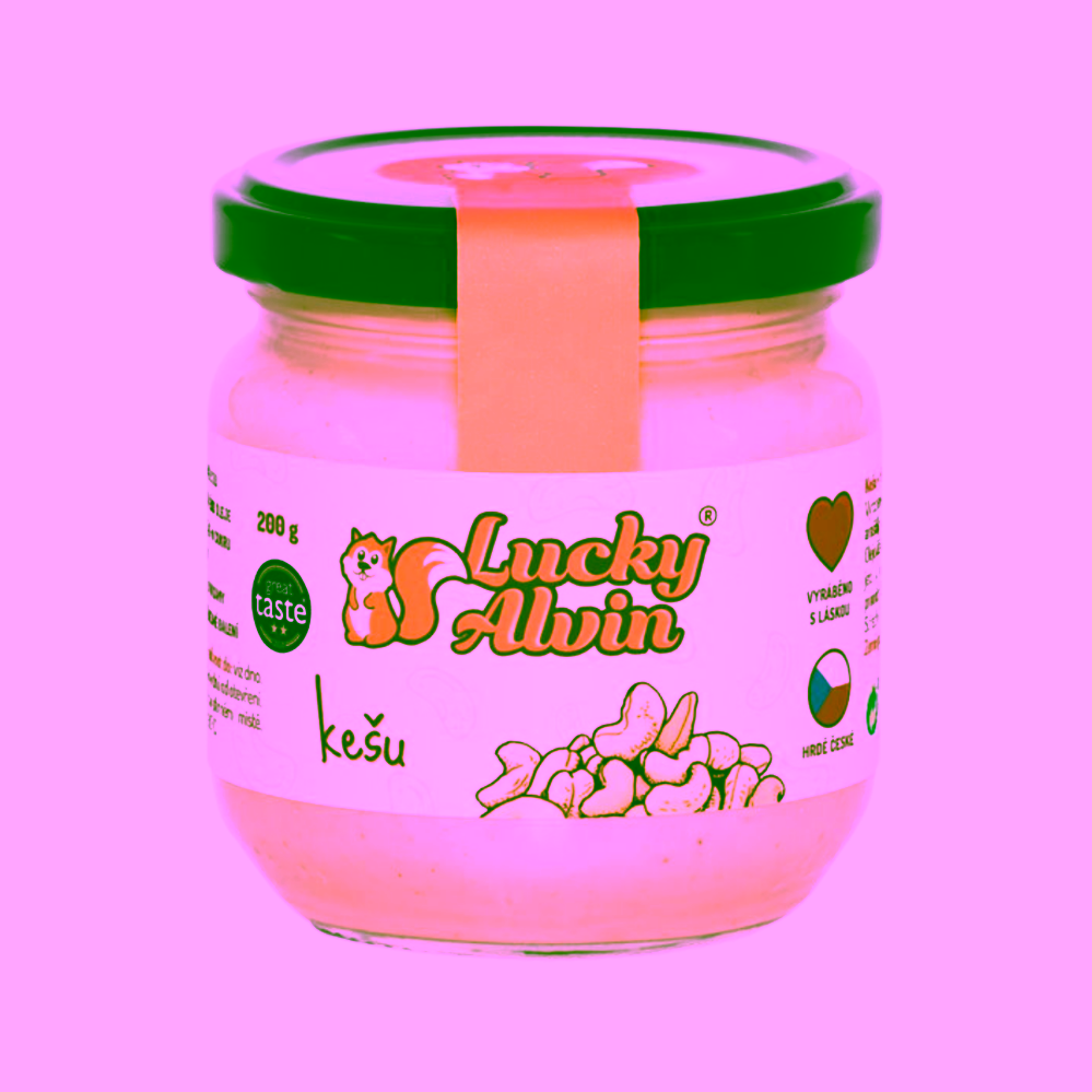 Lucky Alvin kešu krém 200 g ZLEVNĚNO