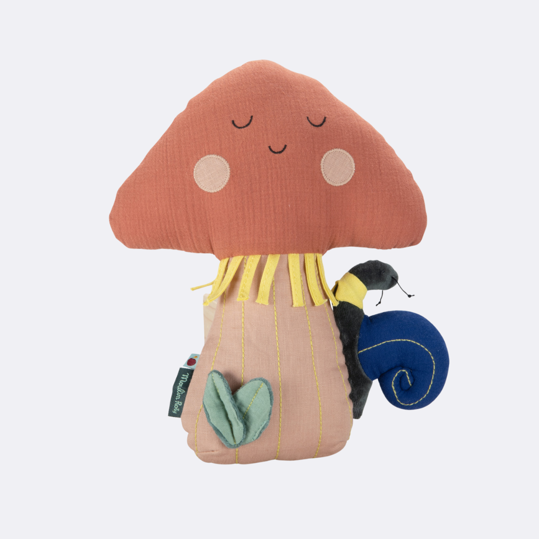Moulin Roty hrací mušelínová Houbička