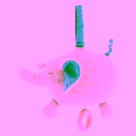 Moulin Roty hrající závěsný sloník