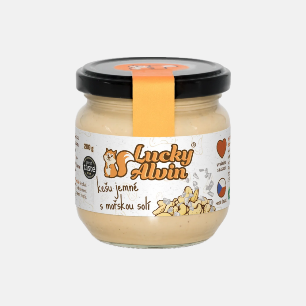 Lucky Alvin Kešu jemné s mořskou solí