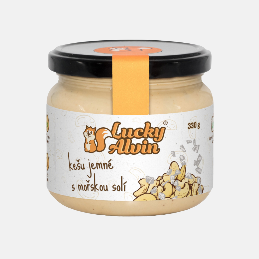 Lucky Alvin kešu jemné s mořskou solí