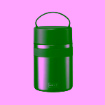 Lurch Nerezová termo nádoba Grey Metallic 800 ml