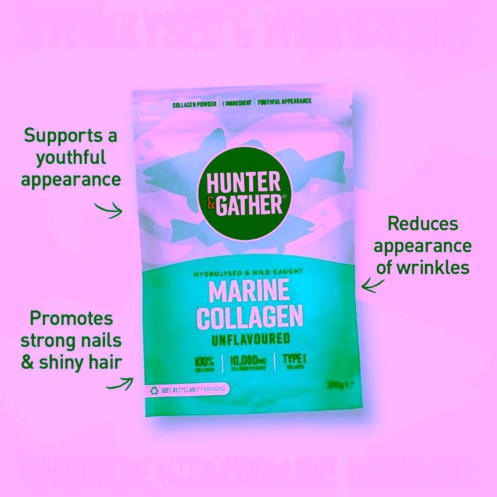 Hunter & Gather Mořský hydrolyzovaný kolagen 150 g ZLEVNĚNO