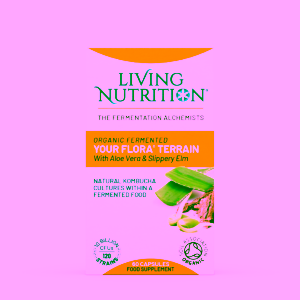 Living Nutrition Bio Symbiotika Terrain s aloe vera a kůrou z jilmu