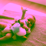 Moulin Roty Olga velká modrá husa