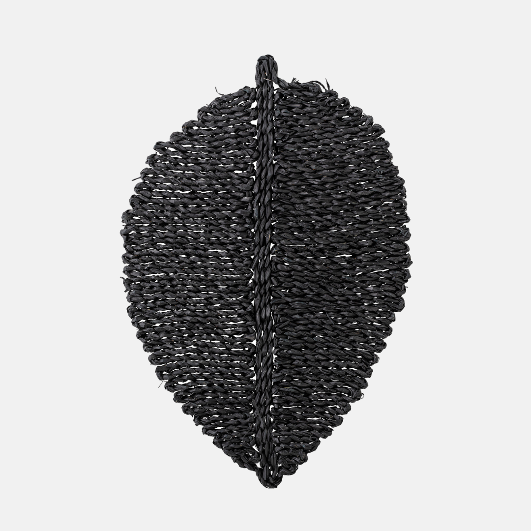 Bloomingville Isla černé prostírání z mořské trávy