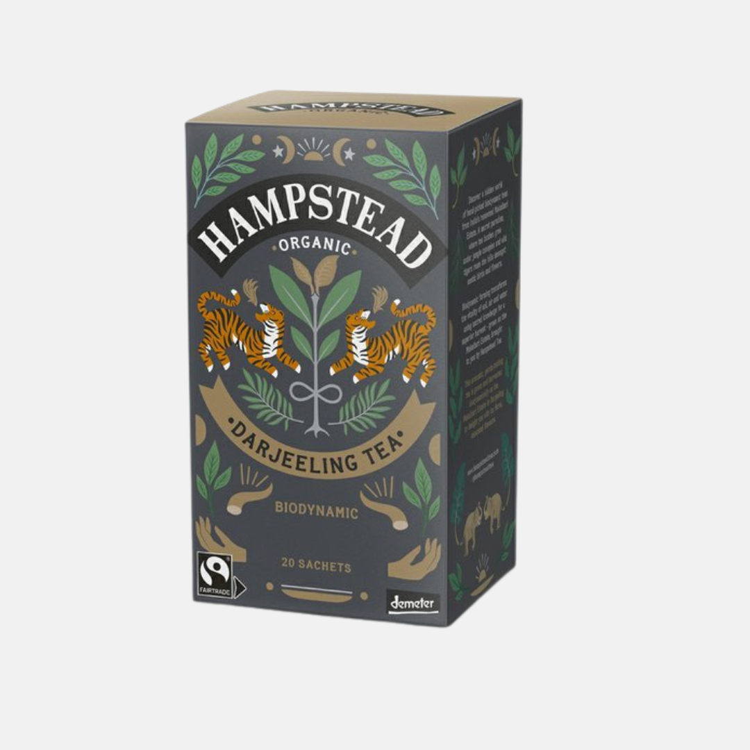 Hampstead Tea London BIO Darjeeling černý čaj 20 ks
