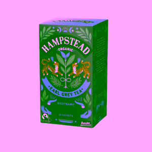 Hampstead Tea London BIO černý čaj s bergamotem Earl Grey 20 ks