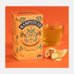 Hampstead Tea London BIO citrónový čaj se zázvorem 20 ks