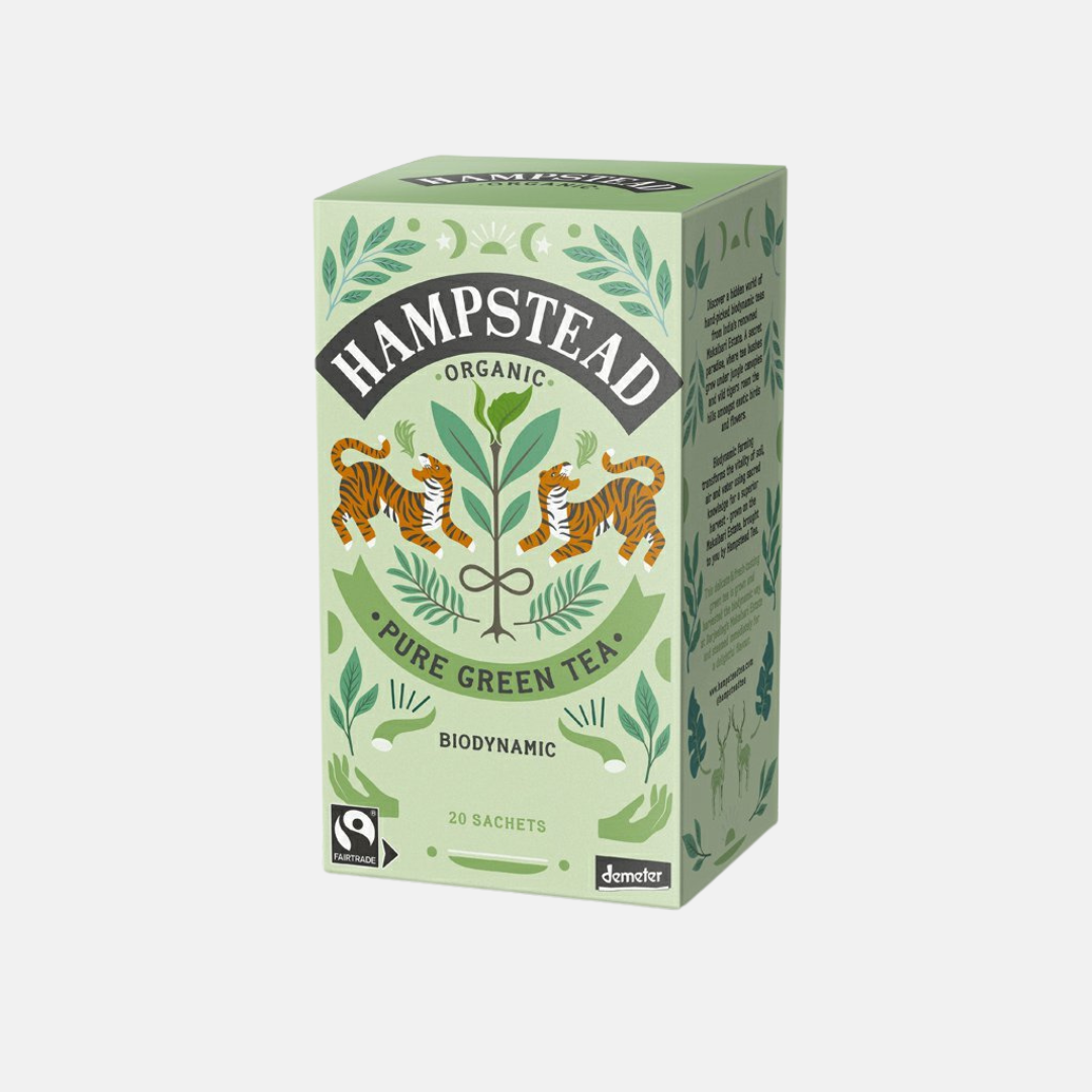 Hampstead Tea London BIO zelený čaj 20 ks