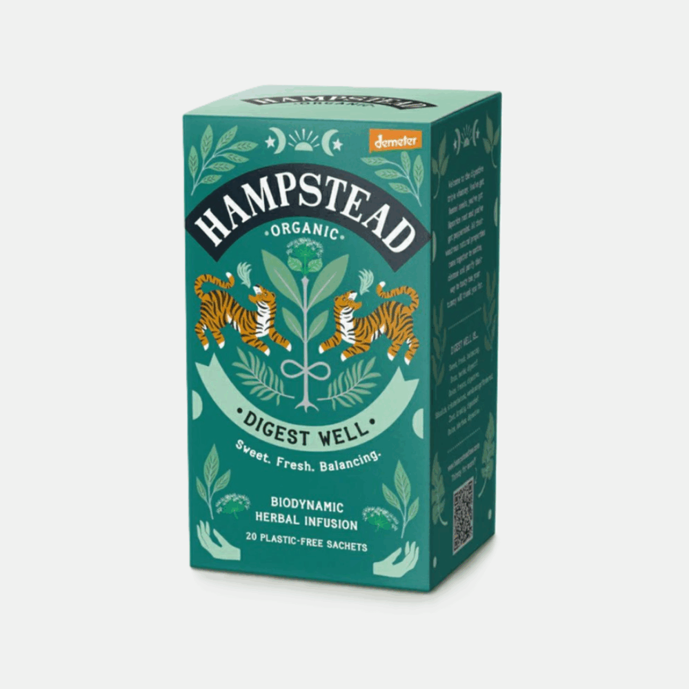 Hampstead Tea London BIO fenyklový čaj s mátou 20 ks