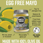 Hunter & Gather bezvaječná majonéza z olivového oleje bez příchutě