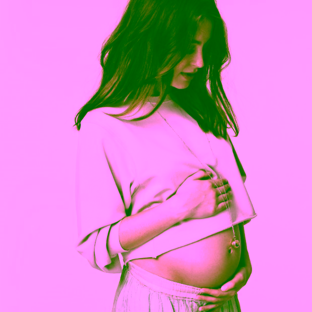 Ilado Moon Pregnancy Necklace těhotenská bola s řetízkem