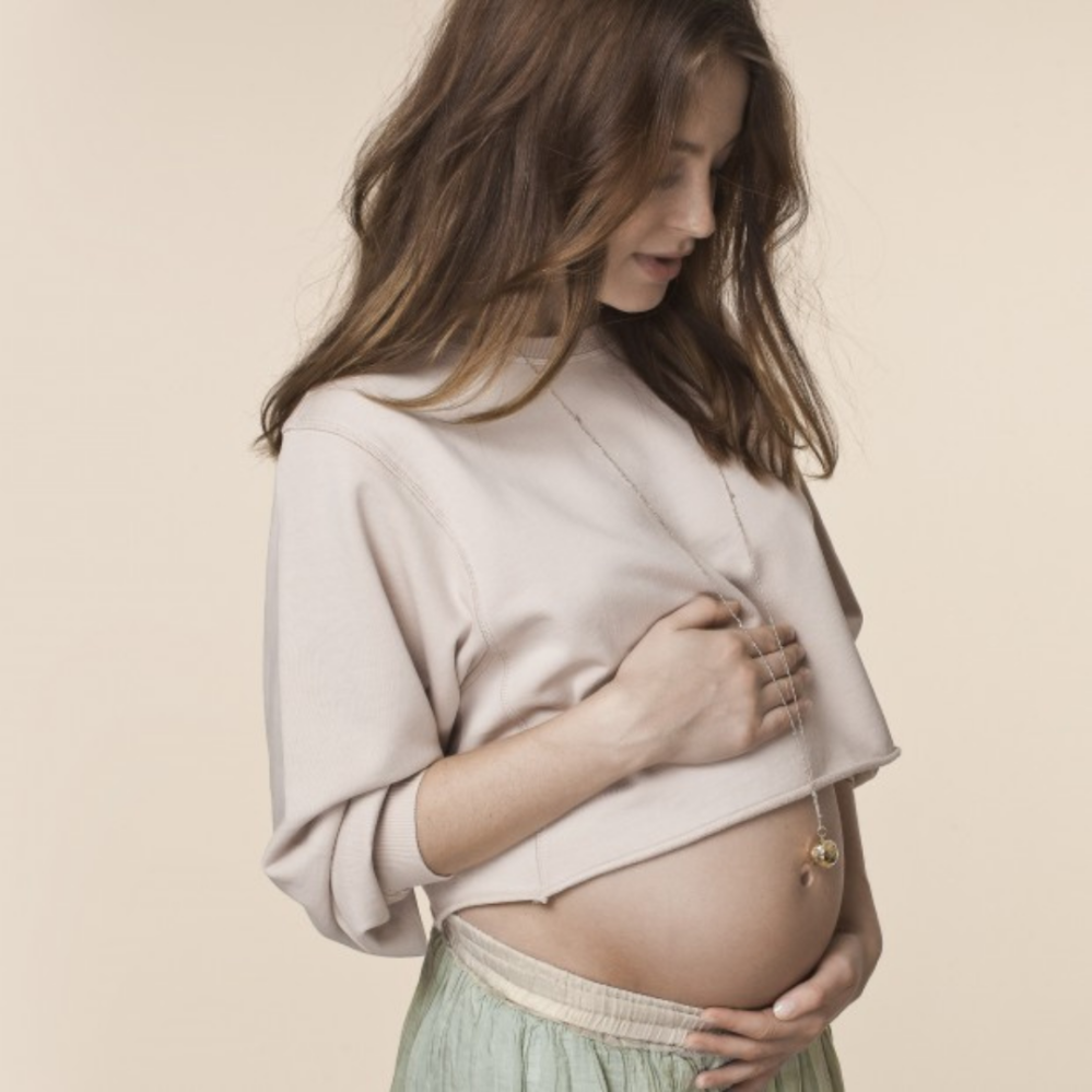 Ilado Moon Pregnancy Necklace těhotenská bola s řetízkem