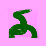 Bloomingville polštářek Ebell Cushion white