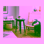 Bloomingville polštářek Ebell Cushion white