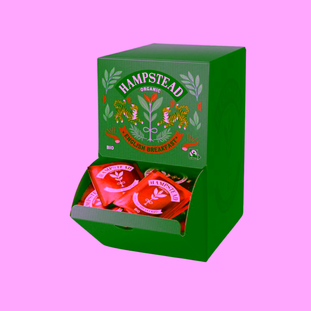 Hampstead Tea London BIO černý čaj English Breakfast 250 ks