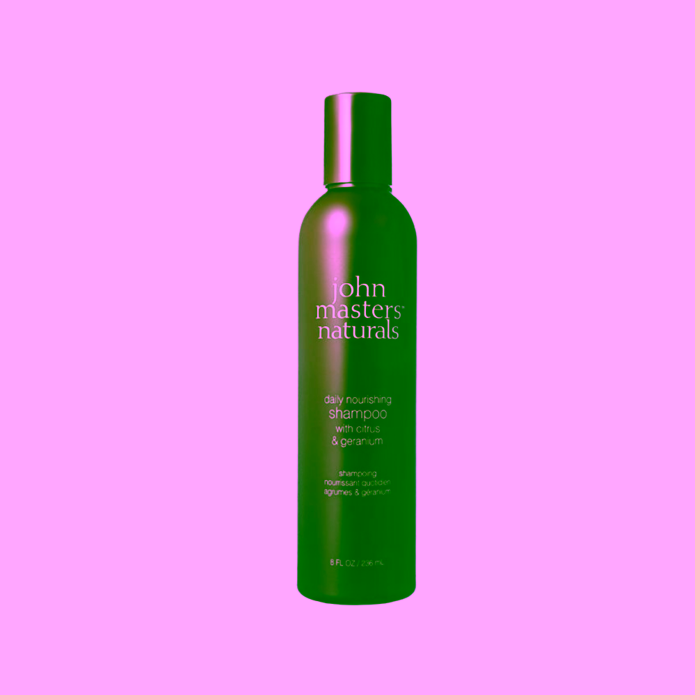 John Masters Organics denní vyživující šampon s citrusy a geránií