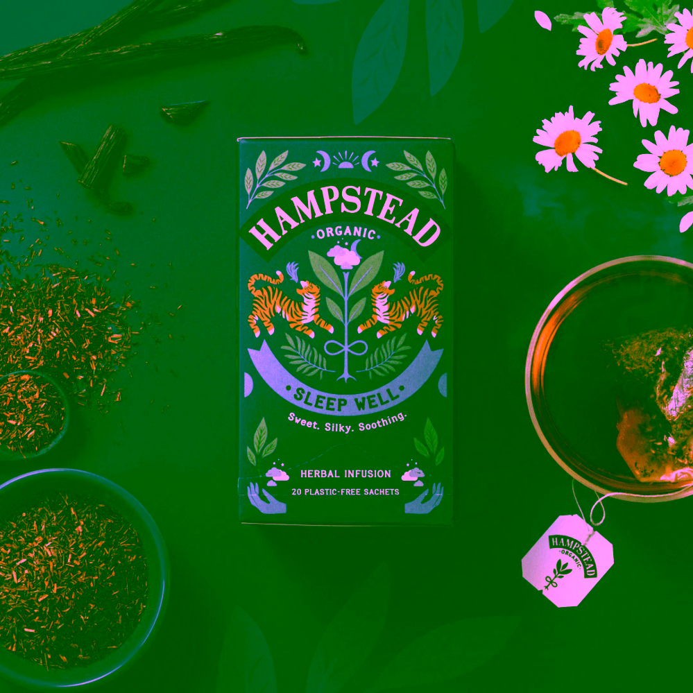 Hampstead Tea London BIO bylinný čaj na dobrou noc 20 ks