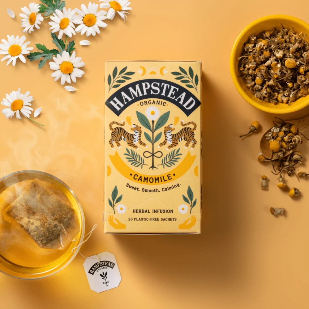 Hampstead Tea London BIO heřmánkový čaj 20 ks