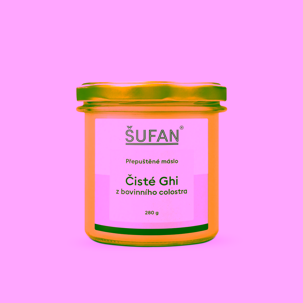 Šufan čisté ghí z bovinního colostra 280 g
