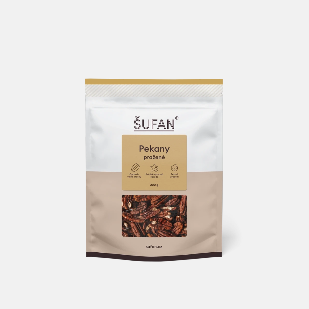 Šufan Pekanové ořechy pražené 200 g