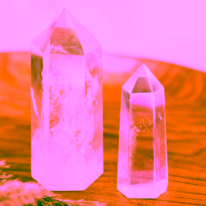 Yoga Day Obelisk křišťálu s andělskou aurou