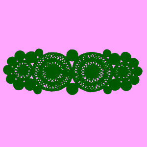 Bloomingville Valder jutový běhoun na stůl černý