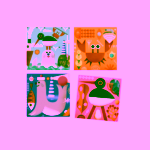 Djeco Pop-up kostky Moře