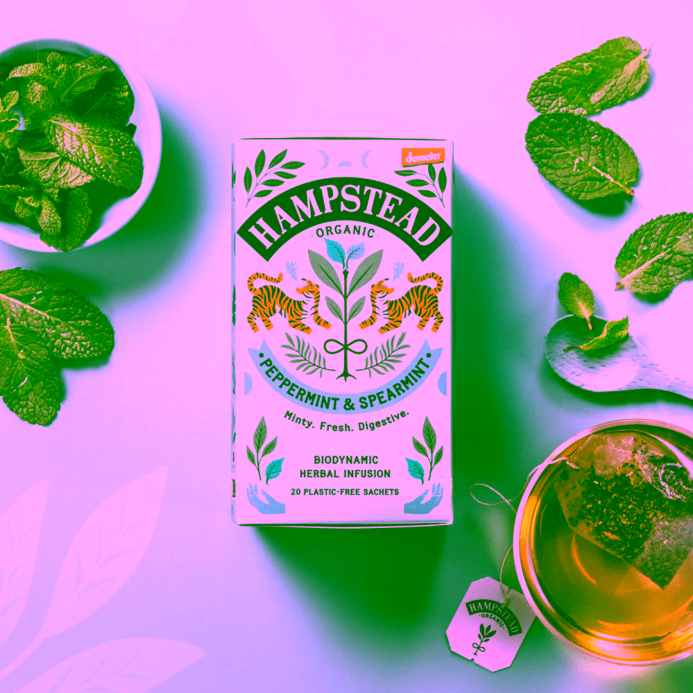 Hampstead Tea London BIO mátový čaj 20 ks