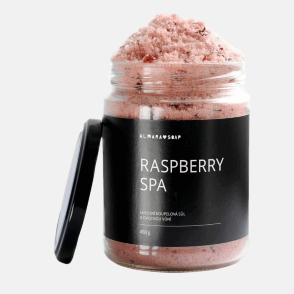 Almarasoap sůl do koupele Raspberry Spa