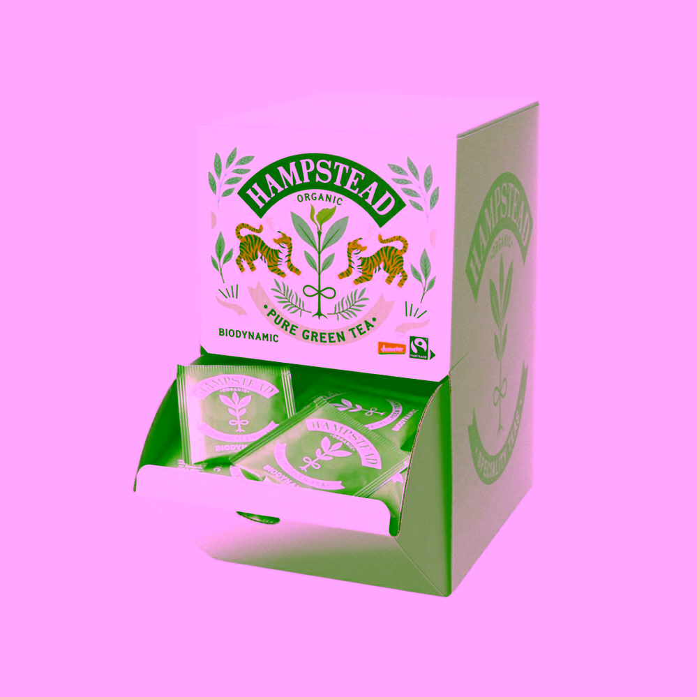 Hampstead Tea London BIO zelený čaj 250 ks