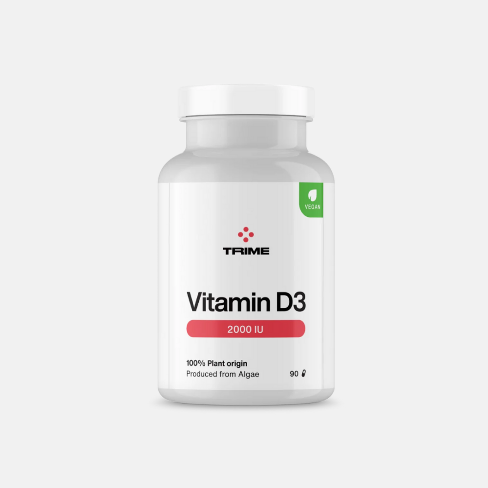 Trime Vitamín D3 cholekalciferol 2000 IU 90 kapslí