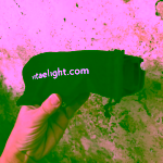 Vitae Tmavě červené brýle univerzální filtr modrého světla v látkovém obalu