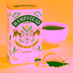 Hampstead Tea London BIO zelený čaj s citrónem a citrónovou trávou 20 ks