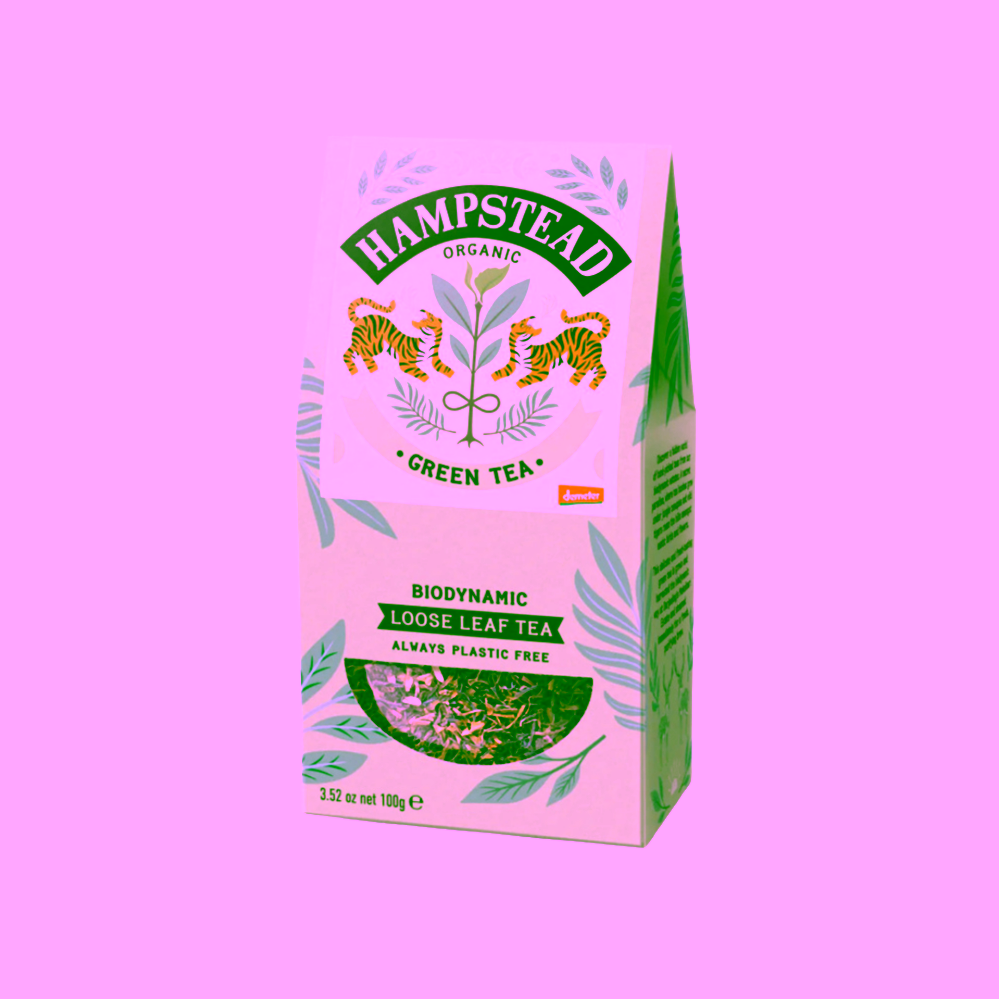 Hampstead Tea London BIO zelený sypaný čaj