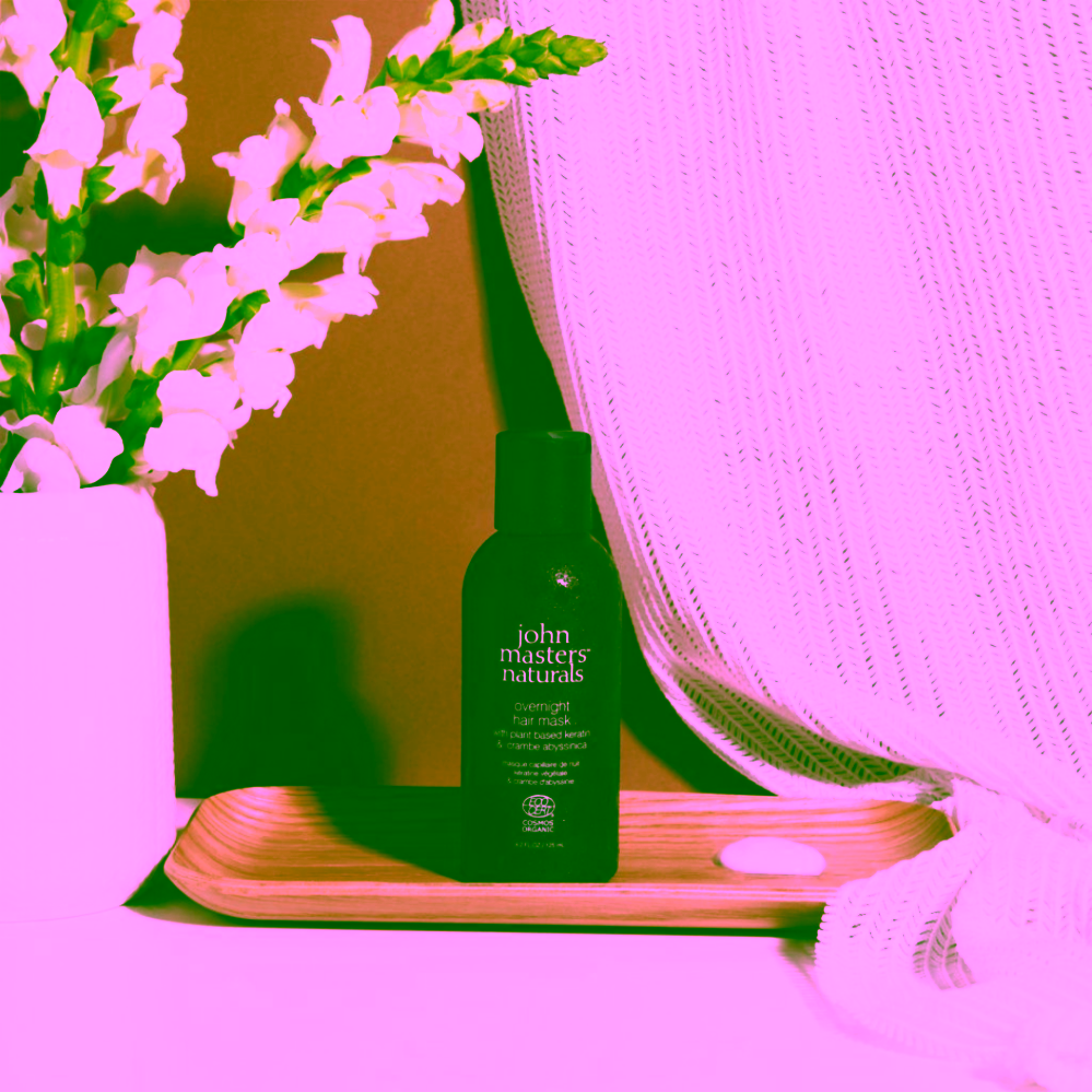 John Masters Organics Noční vlasová maska s rostlinným keratinem Overnight Hair Mask with Plant Based Keratin & Crambe Abyssinica